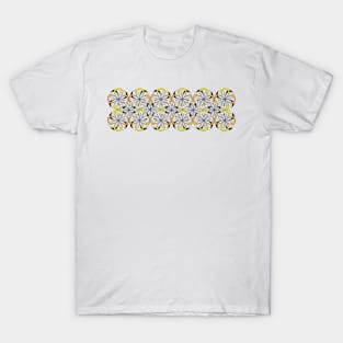 abstract floral design - long T-Shirt